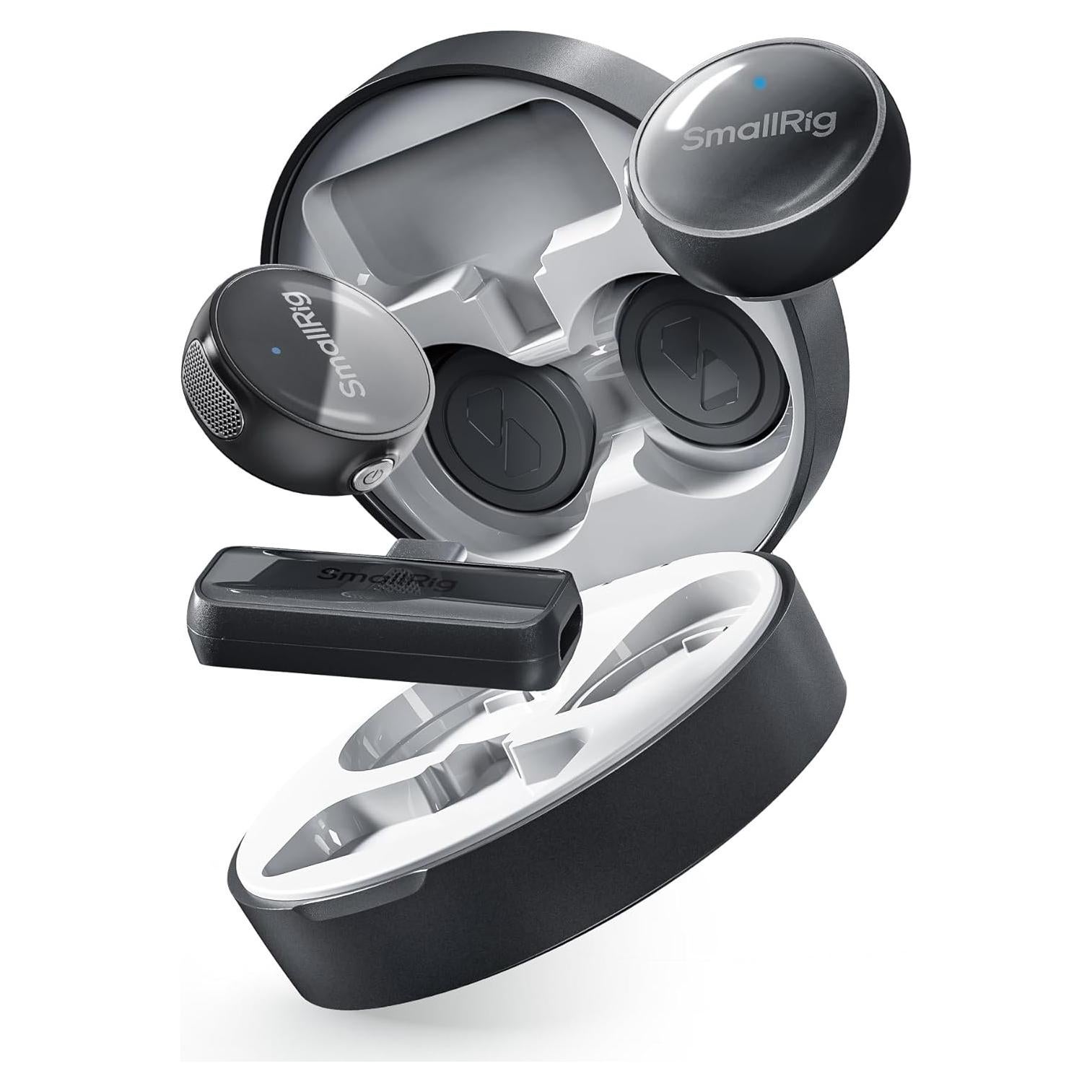 Micrófono Lavalier Inalámbrico SmallRig S60 USB-C Negro