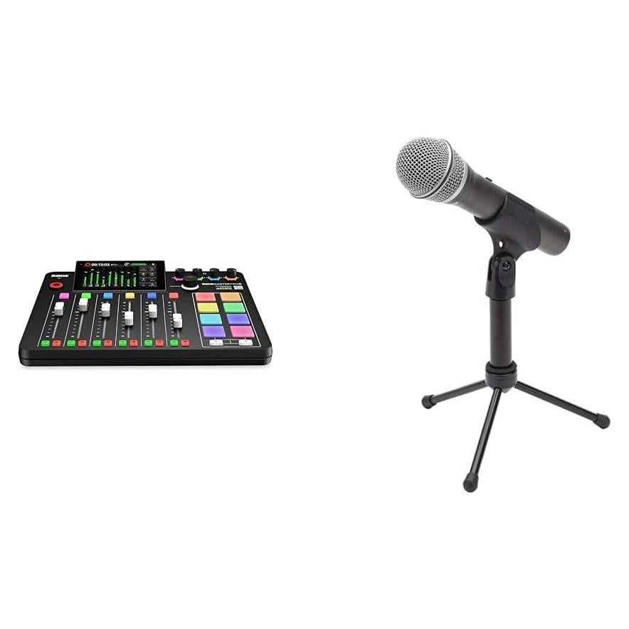 RØDE RØDECaster Pro II + Micrófono Dinámico Samson Q2U