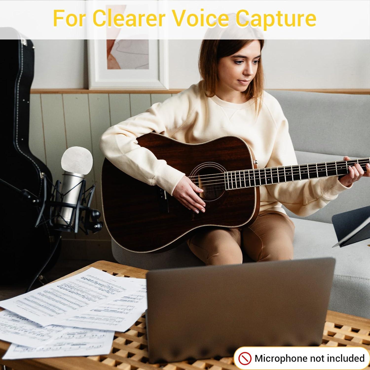 Funda Peluda para Micrófono USB Blue Yeti y Rode NT1-A