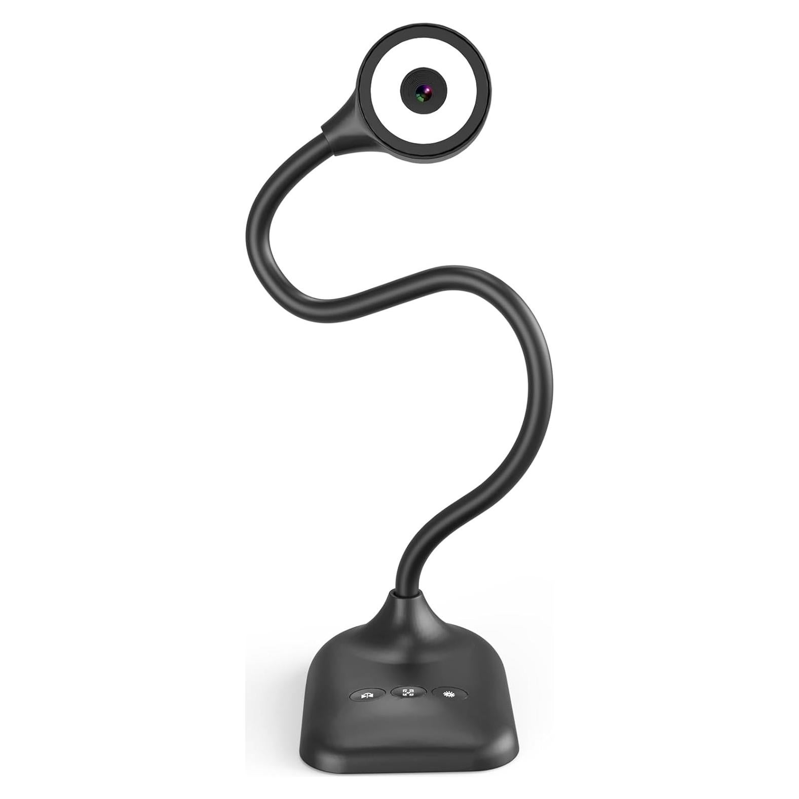 Cámara de Documentos Kitchbai PA-800 con Micrófono y LED