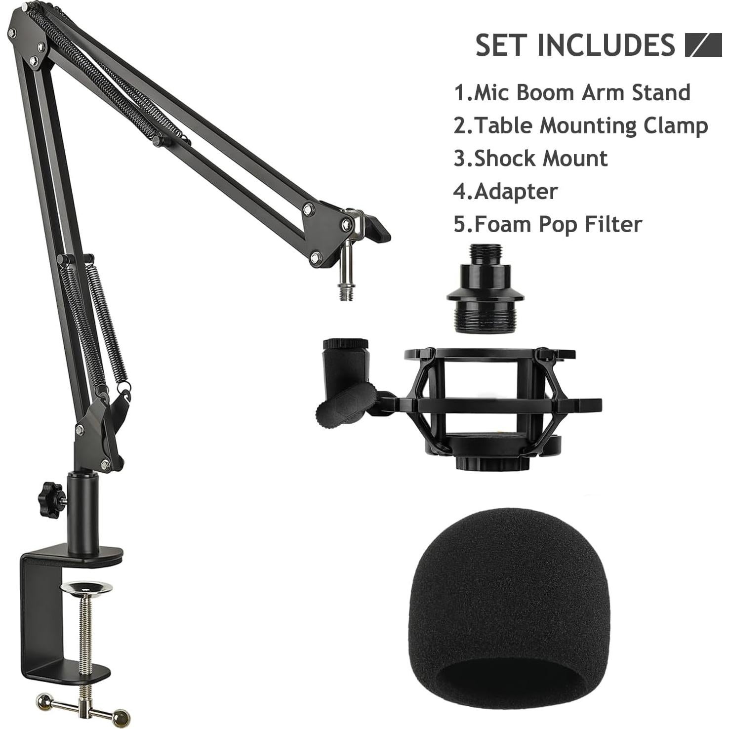 Soporte de Micrófono Razer Seiren Mini con Brazo Ajustable