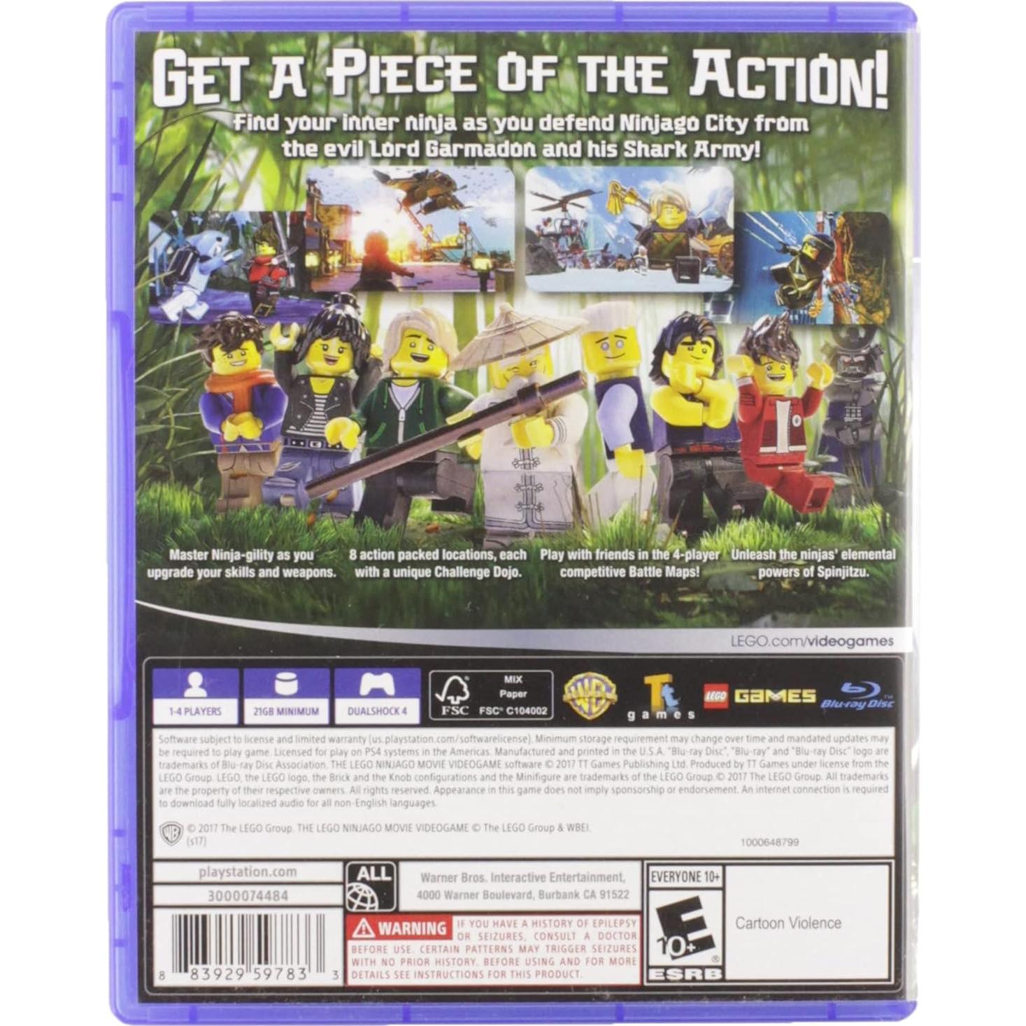 Videojuego LEGO Ninjago para PlayStation 4 - Edición Estándar