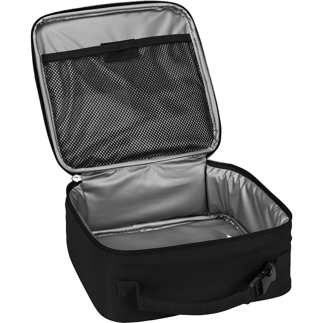 Bolsa de Almuerzo Aislada LEGO Brick Negra 5L para Escuela