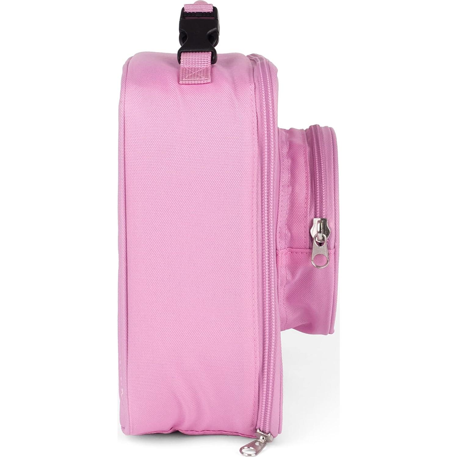 Bolsa de Almuerzo LEGO Rosa Claro, Aislada y Duradera