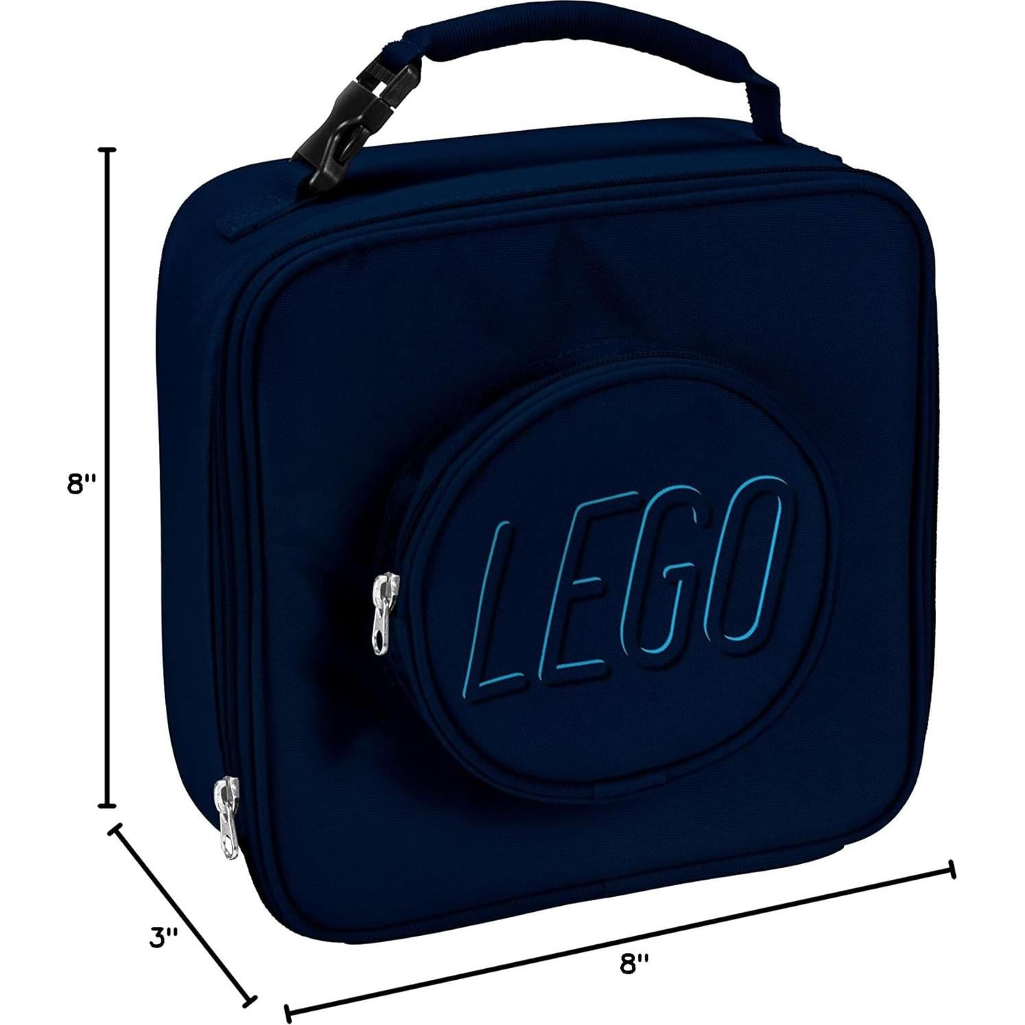 Bolsa de Almuerzo LEGO Brick Azul Marino 5L Unisex