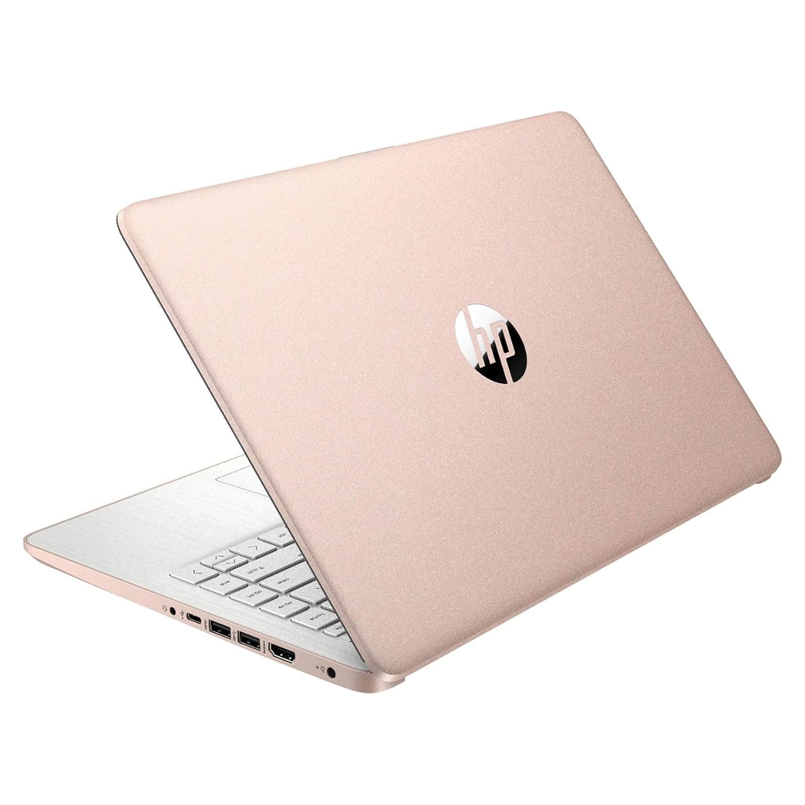 Laptop HP Stream 14" Rosa Dorado, Intel Celeron N4020, 4GB RAM, 128GB