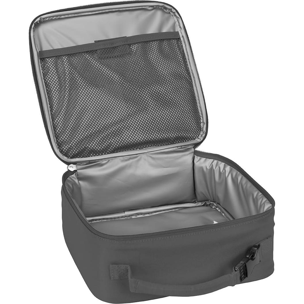 Bolsa de Almuerzo LEGO Gris, Aislada y Duradera, 5L