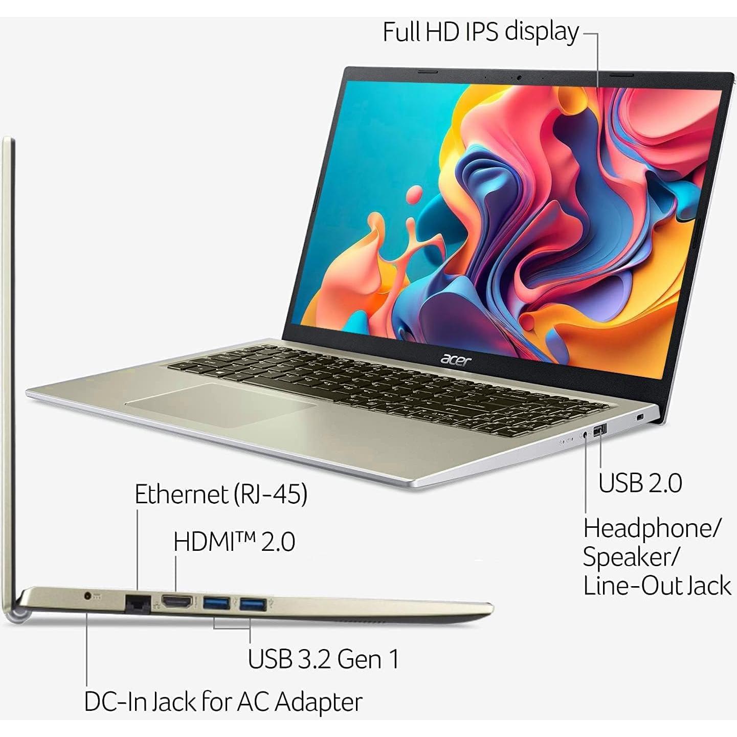 Portátil Acer Aspire 15.6" FHD Intel Celeron N4500 32GB RAM 1TB SSD