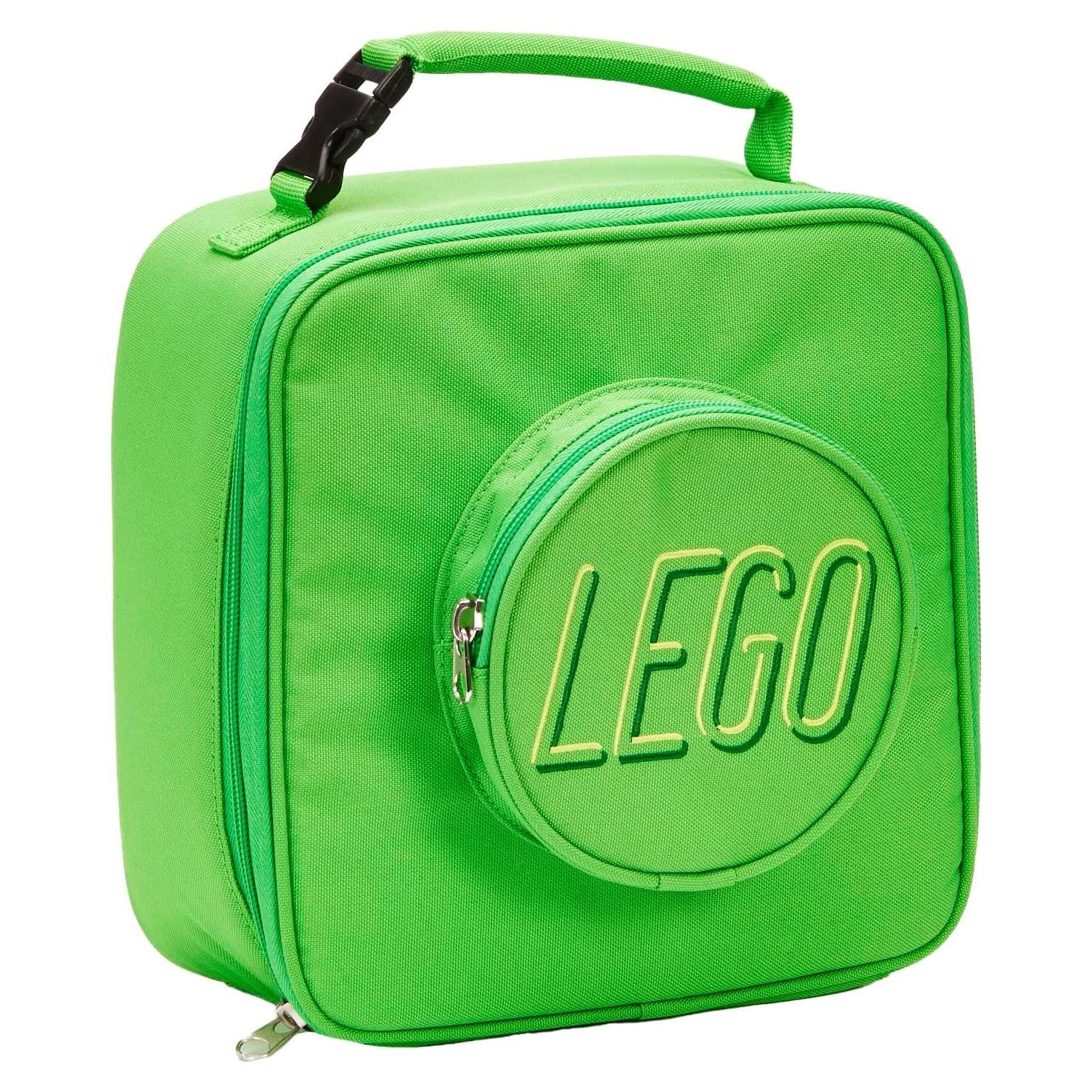Bolsa de Almuerzo LEGO Verde, Aislada y Duradera, 5L
