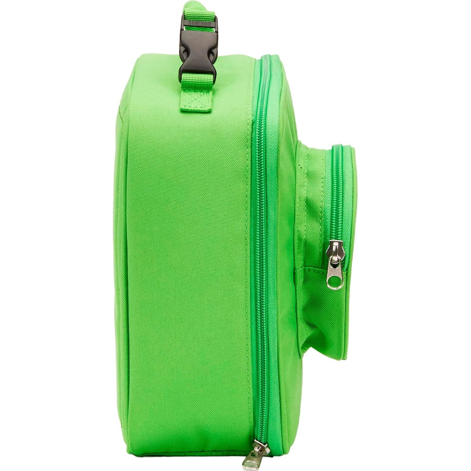 Bolsa de Almuerzo LEGO Verde, Aislada y Duradera, 5L