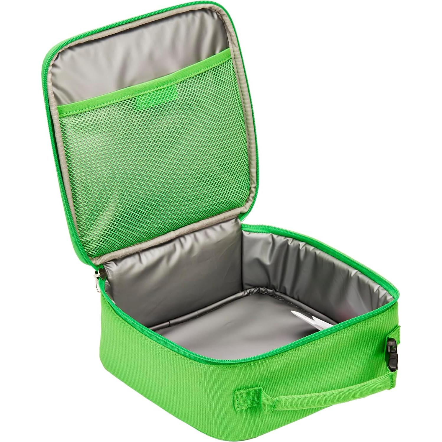 Bolsa de Almuerzo LEGO Verde, Aislada y Duradera, 5L