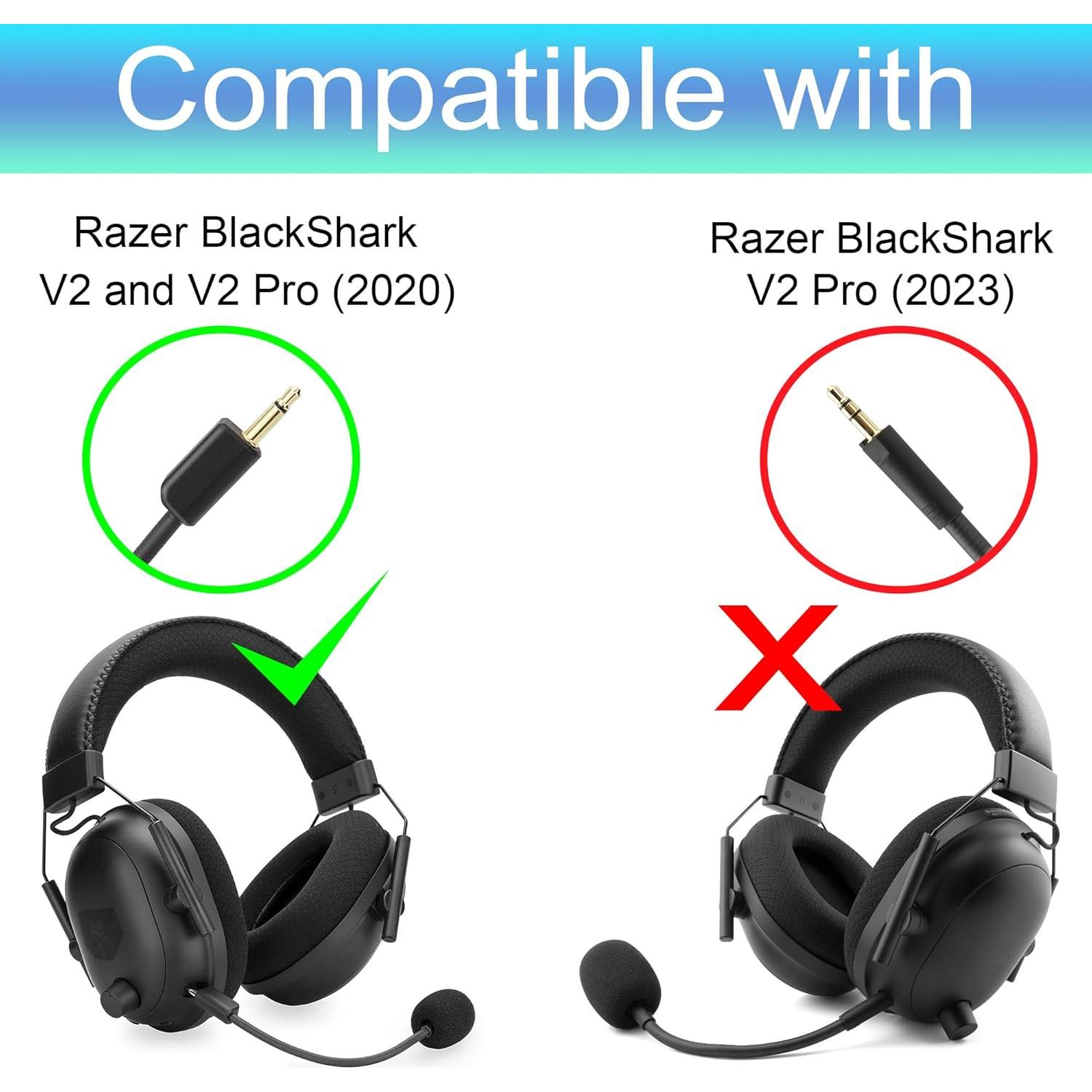Micrófono de Reemplazo LEFXMOPHY para Auriculares Razer BlackShark V2
