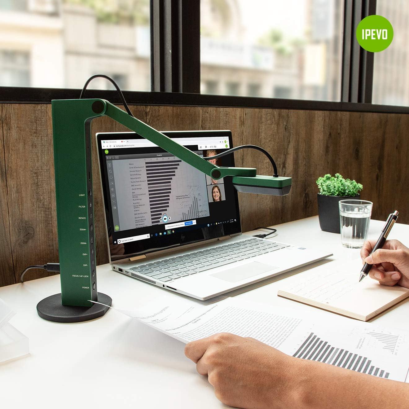 IPEVO VZ-R Cámara Documental 8MP HDMI/USB para Proyección