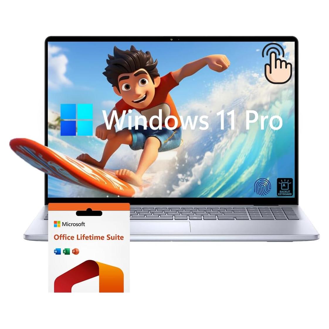 Laptop Dell Inspiron 16 Táctil AMD Ryzen 7 64GB RAM 2TB SSD