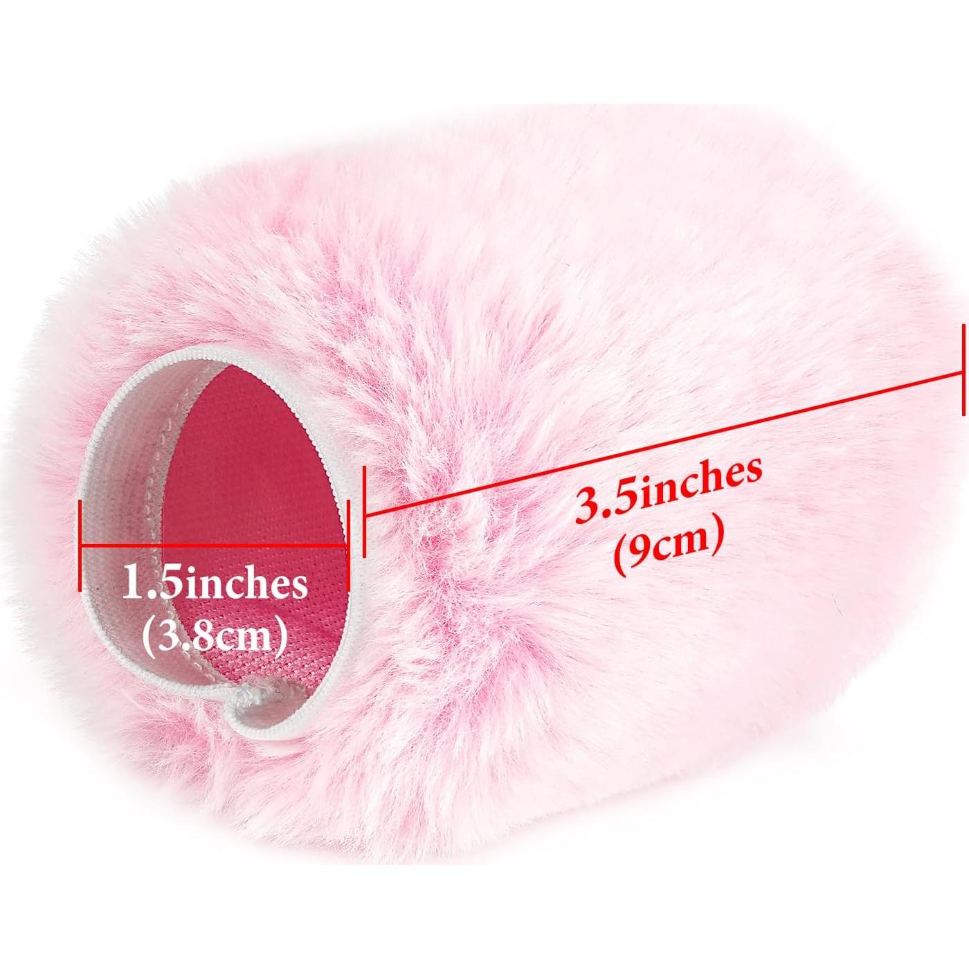 Funda de Piel de Viento Geekria Rosa para Micrófonos Razer