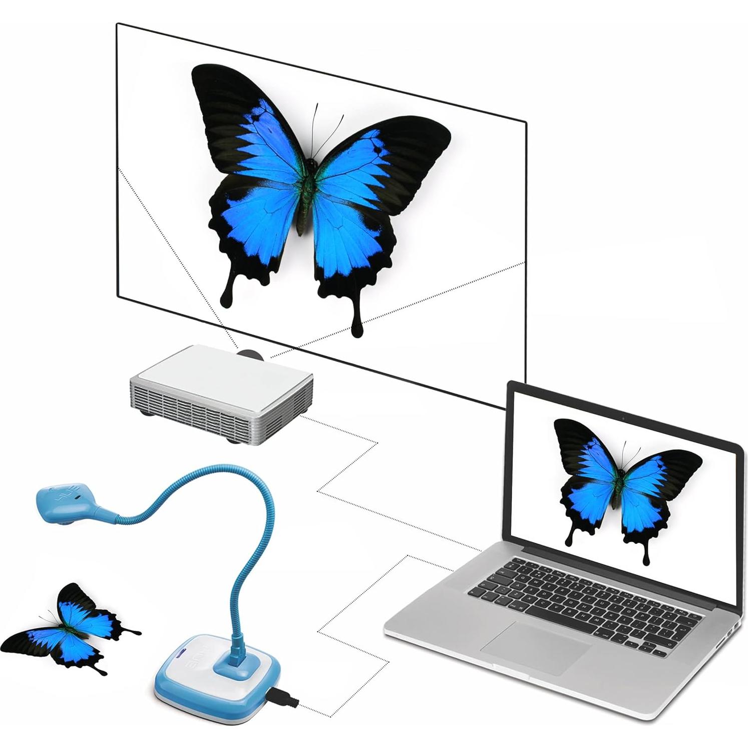 Cámara de Documentos HUE HD Pro USB 1080p Azul