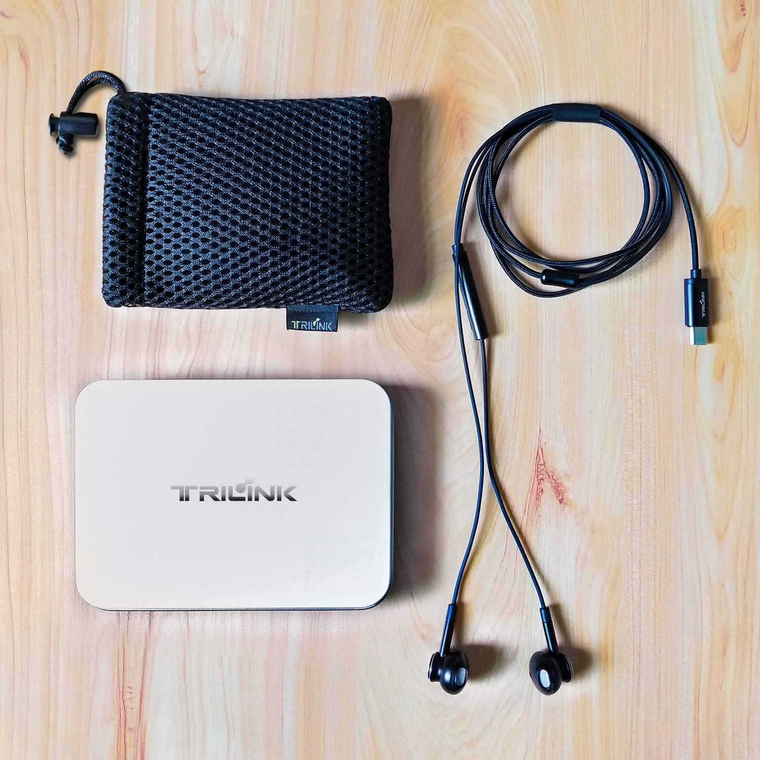 USB Type C Earbud Headphones, Hi-Res in-Ear Earphone w/Mic Compatible with iPhone 15 Series New iPad Pro/MacBook Pro, Google Pixel 5g/5/4xl, OnePlus, Samsung Galaxy, HTC U12, Sony, Essential, Razer