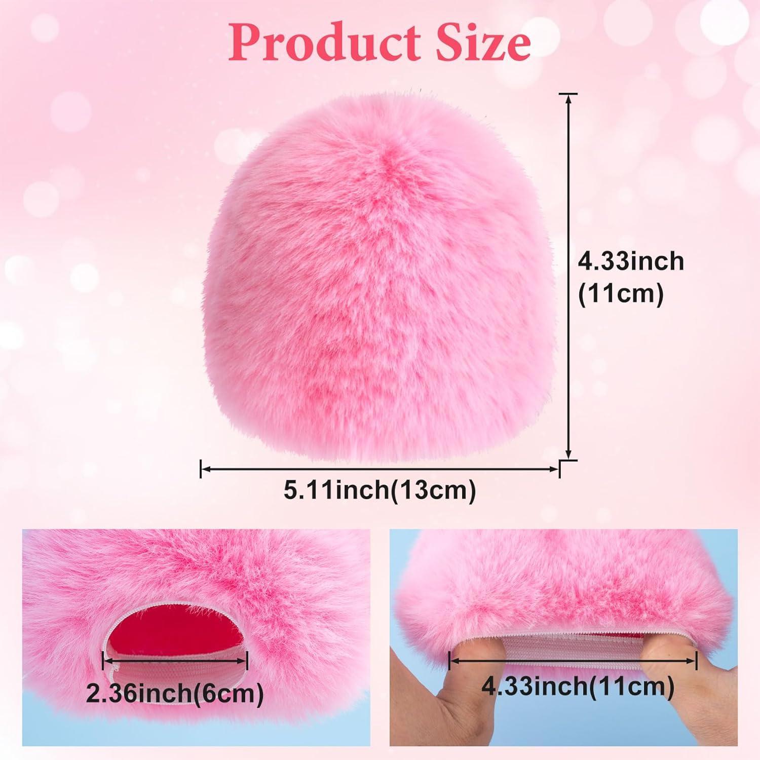 Filtro Pop para Micrófono Blue Yeti - Funda de Espuma Rosa 11x13 cm