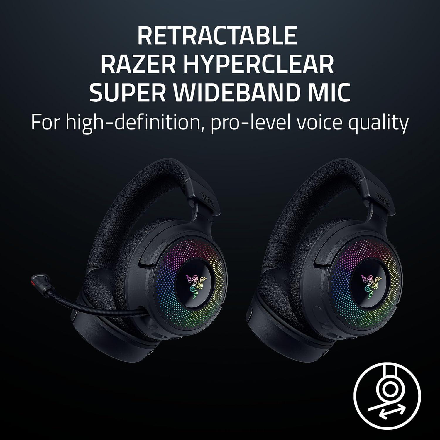 Auriculares Razer Kraken V4 Inalámbricos 2.4GHz Bluetooth 40mm