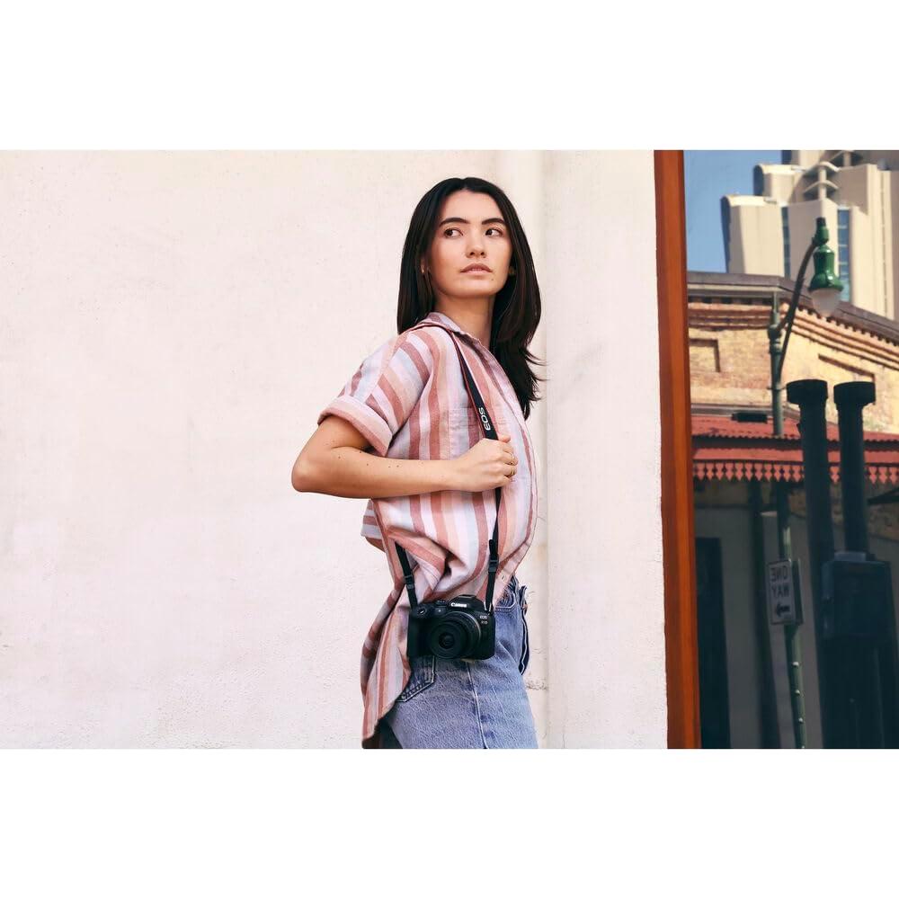 Cámara sin Espejo Canon EOS R10 Kit RF-S18-45mm 24.2MP 4K