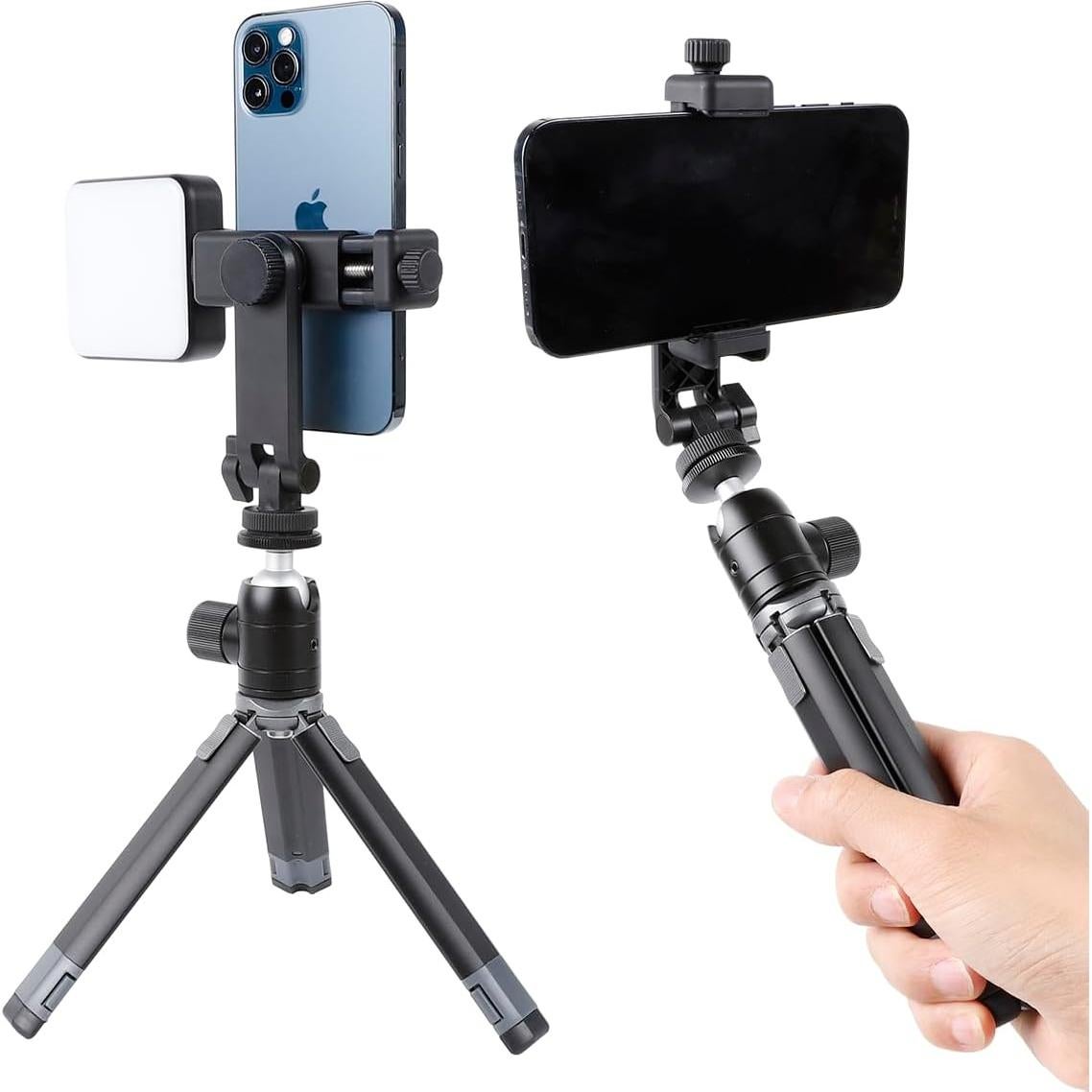 Adaptador de Montaje para Trípode Universal R6 - Soporte para Teléfonos y Cámaras