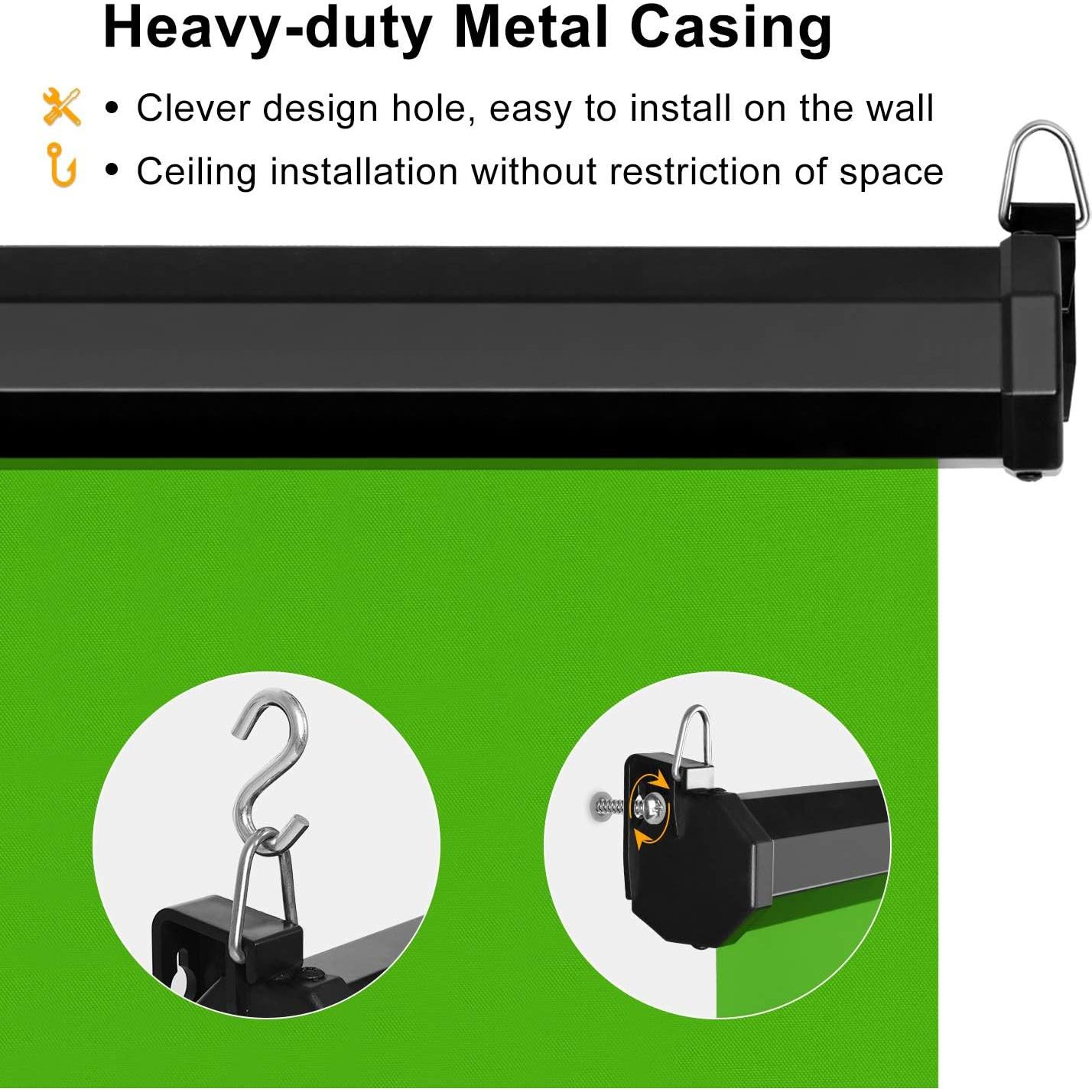 Panel Chroma Key EMART Retráctil 190x200 cm Resistente