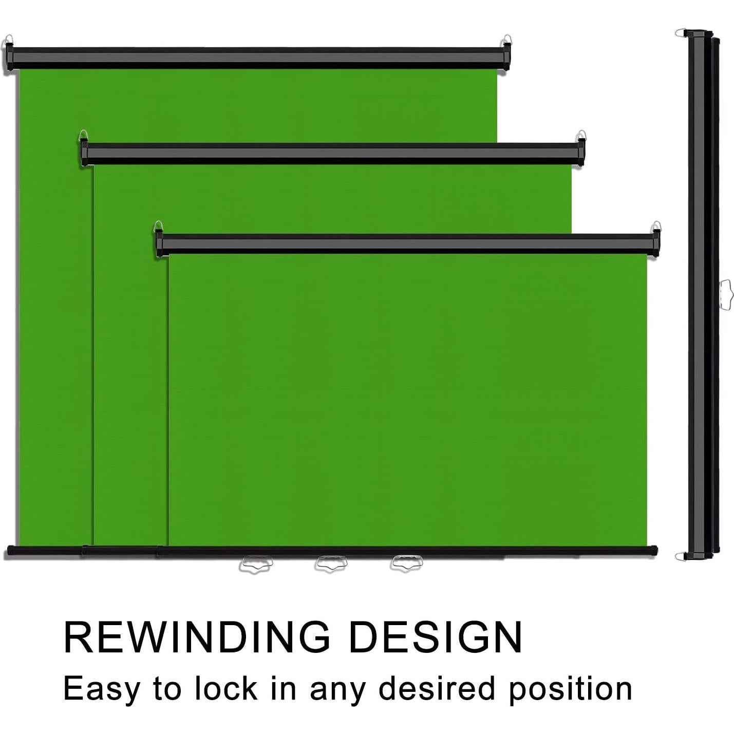Panel Chroma Key EMART Retráctil 190x200 cm Resistente