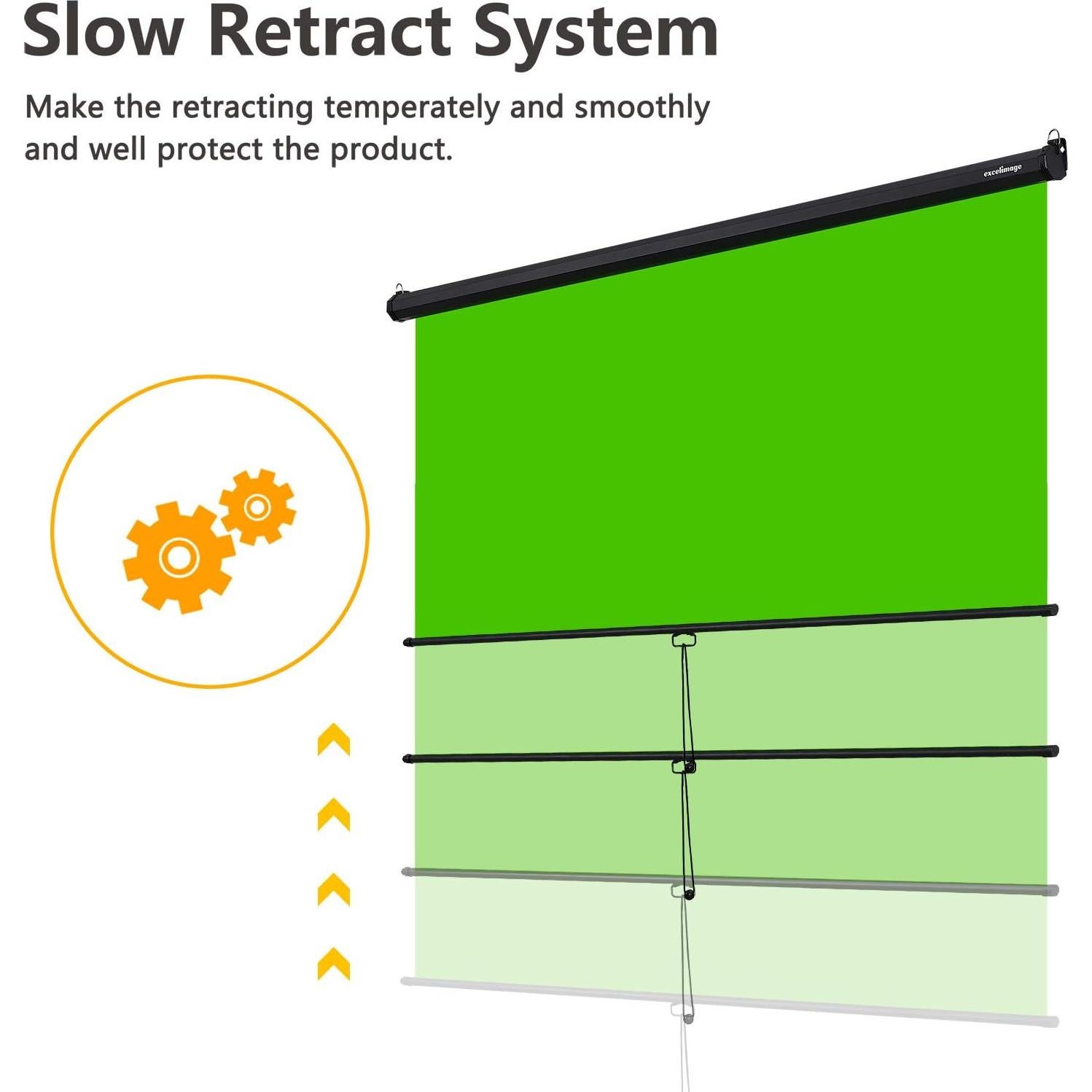Fondo de Pantalla Verde Manual Excelimage 200x190 cm Chroma Key