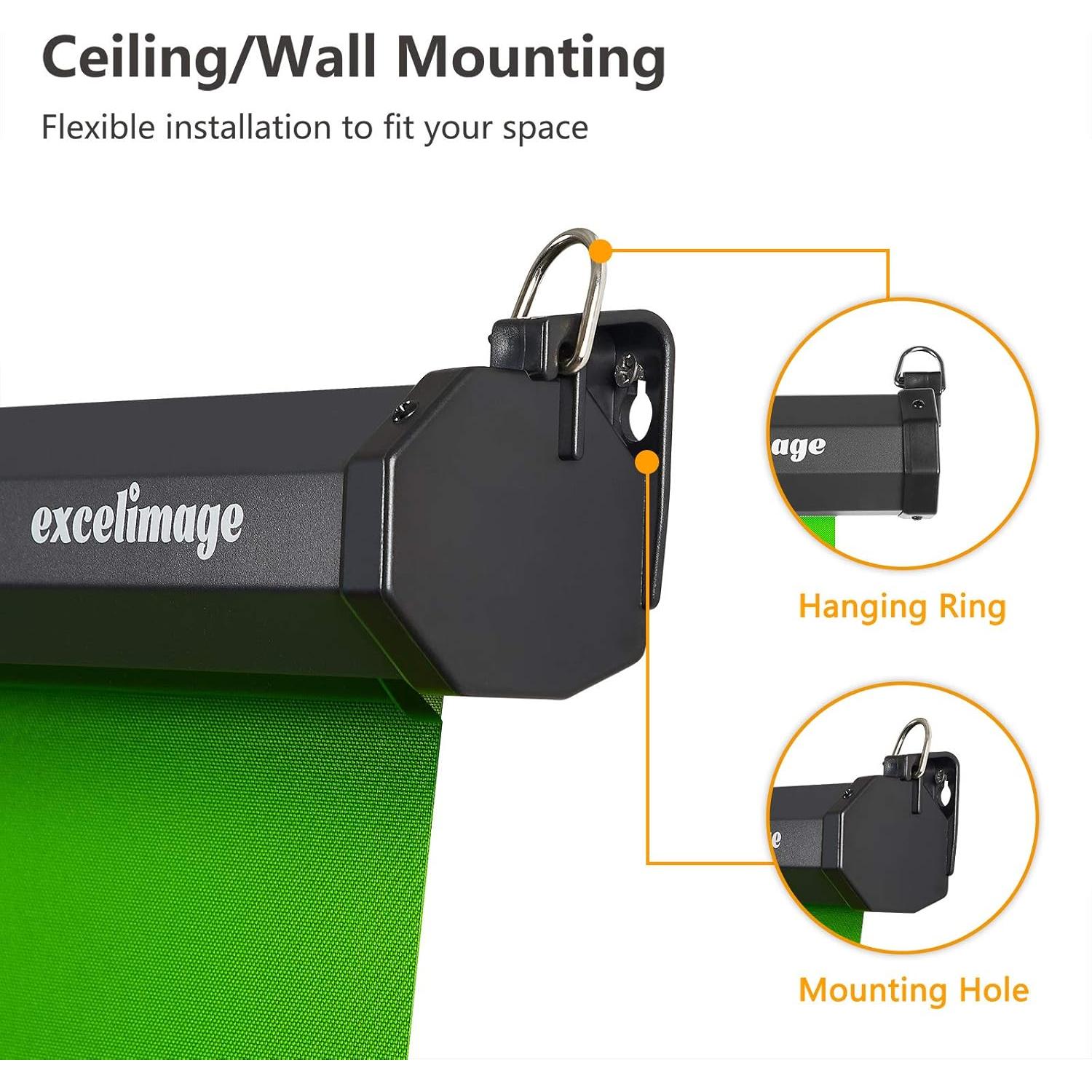 Fondo de Pantalla Verde Manual Excelimage 200x190 cm Chroma Key