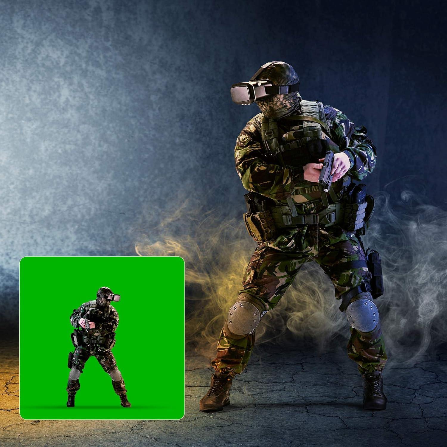 Fondo de Pantalla Verde Manual Excelimage 200x190 cm Chroma Key