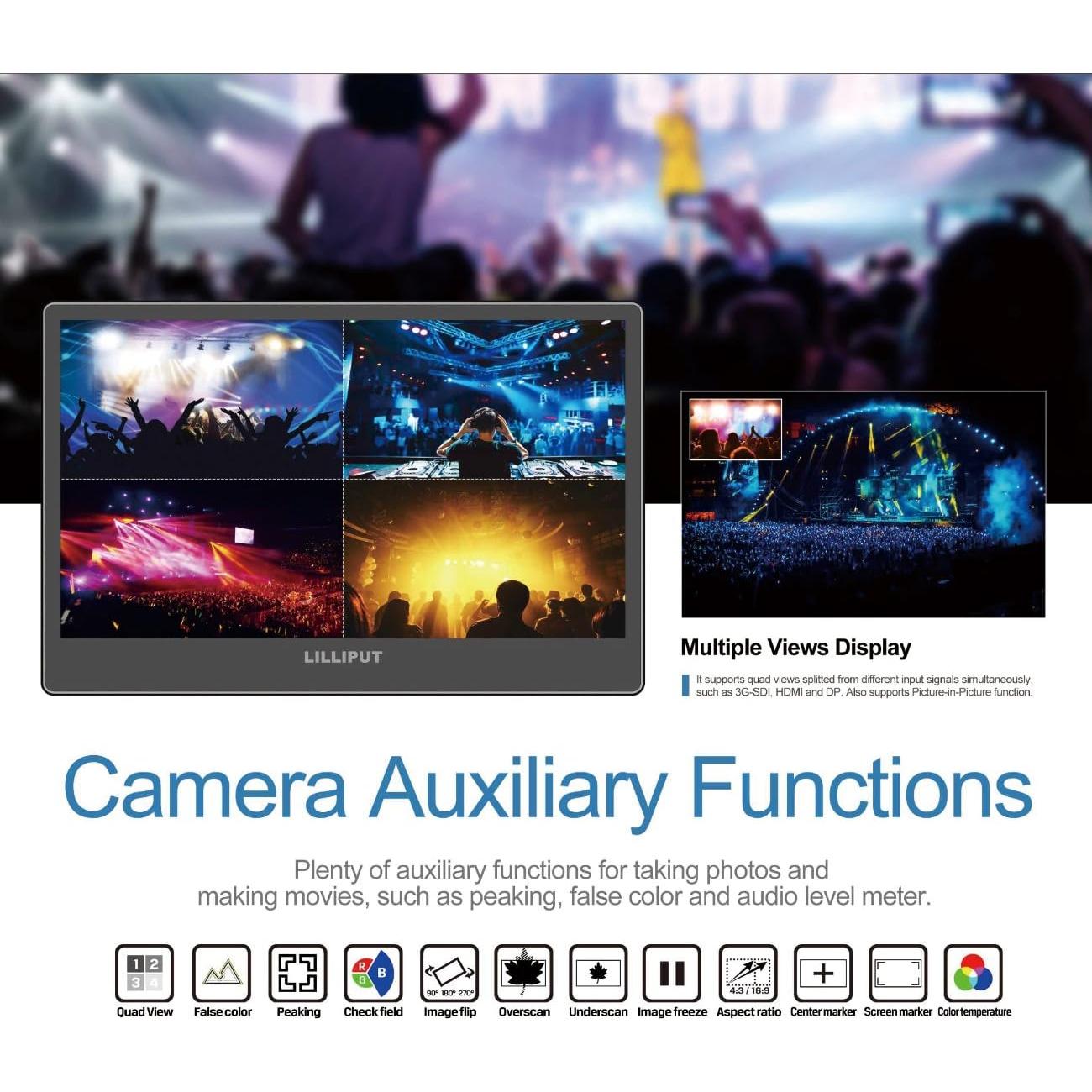 Monitor Lilliput A12 12.5" 4K HDMI 3G-SDI 3840x2160