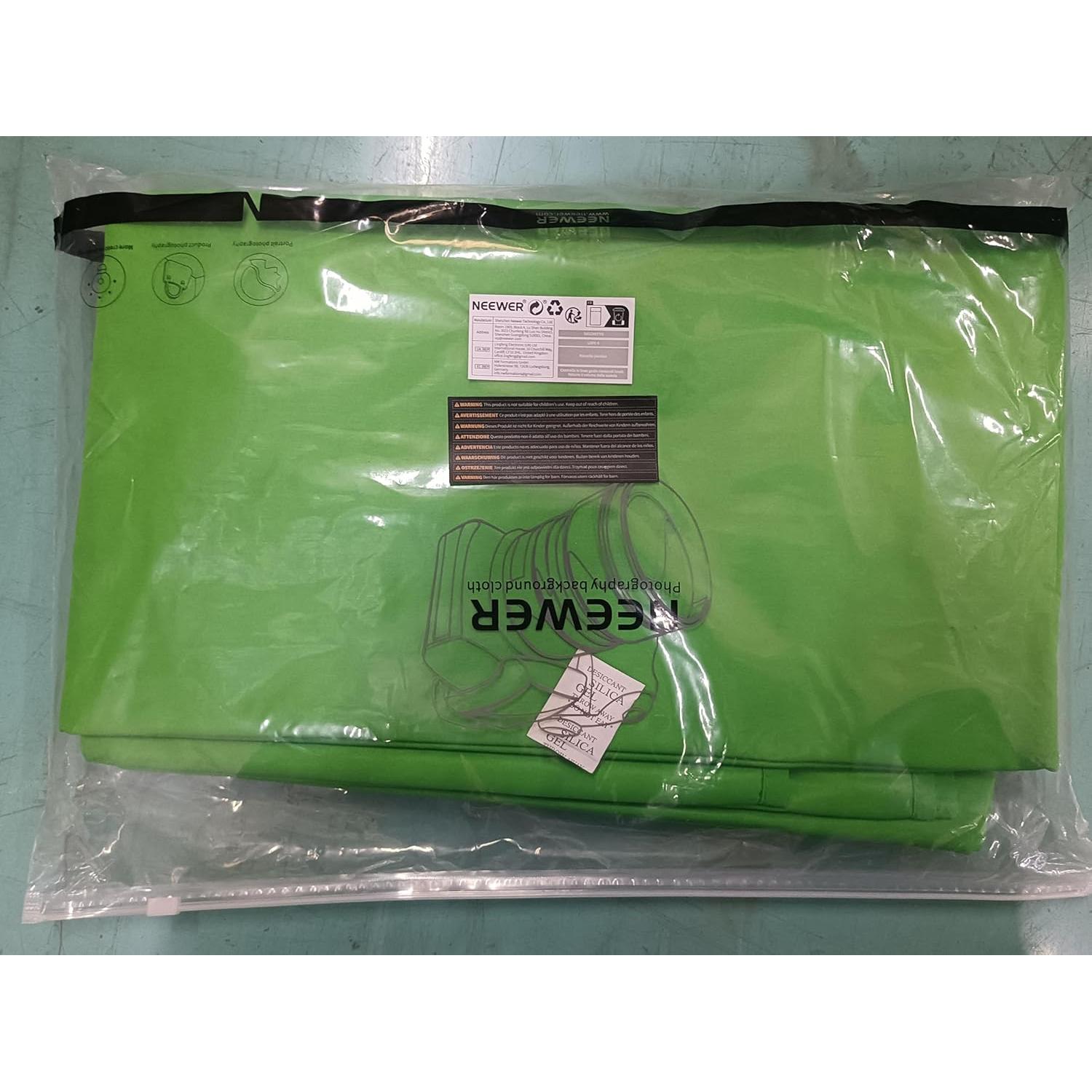 Fondo de Fotografía Neewer 3x6m Verde Chromakey para Estudio