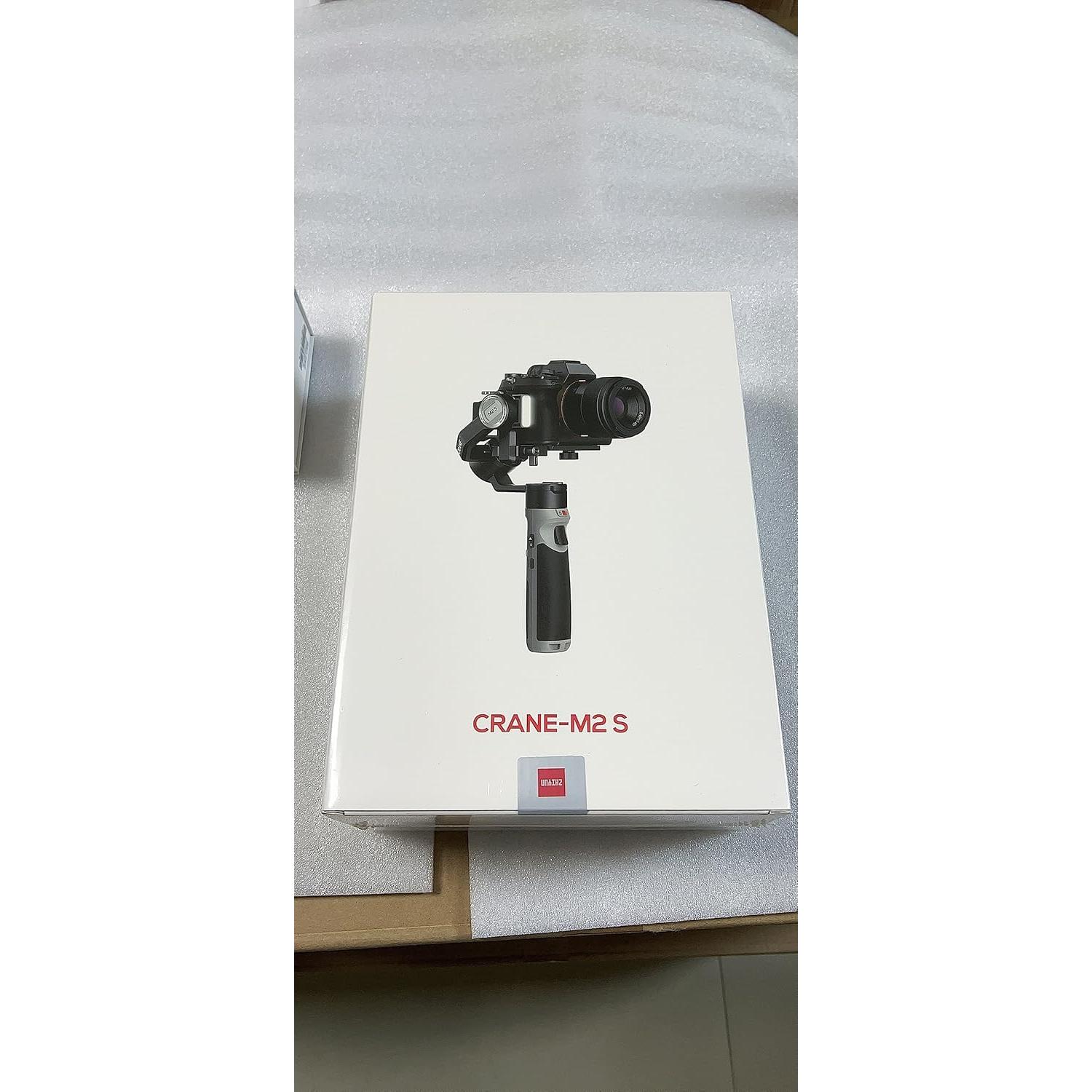 Estabilizador de cámara Zhiyun Crane M2S Gimbal 3-ejes ligero