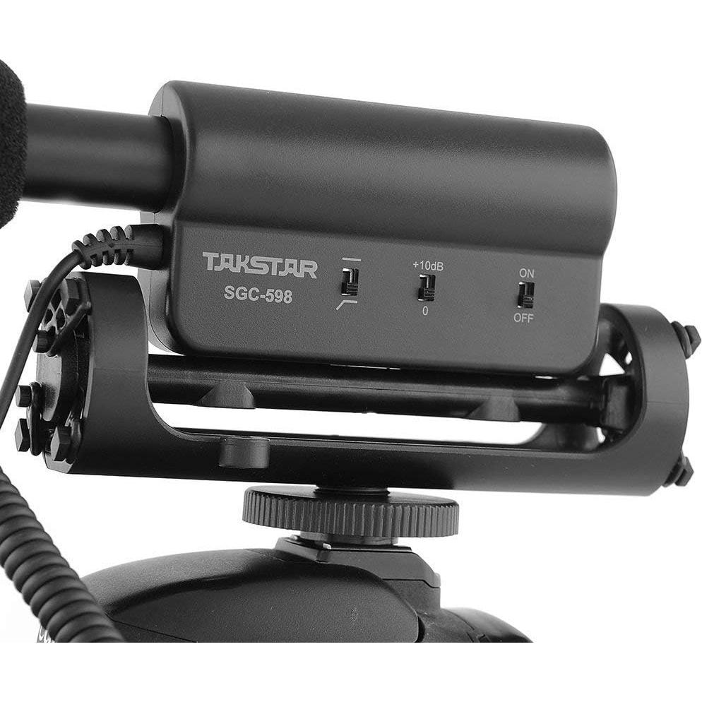 Micrófono Shotgun TAKSTAR SGC-598 para Cámara DSLR