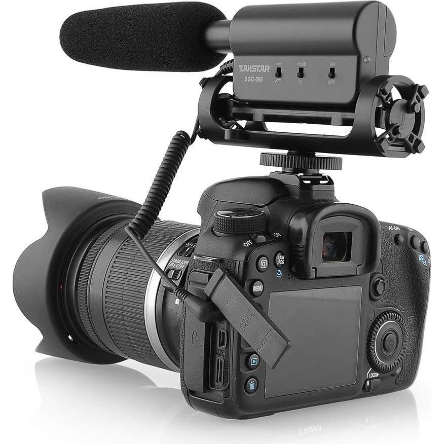 Micrófono Shotgun TAKSTAR SGC-598 para Cámara DSLR