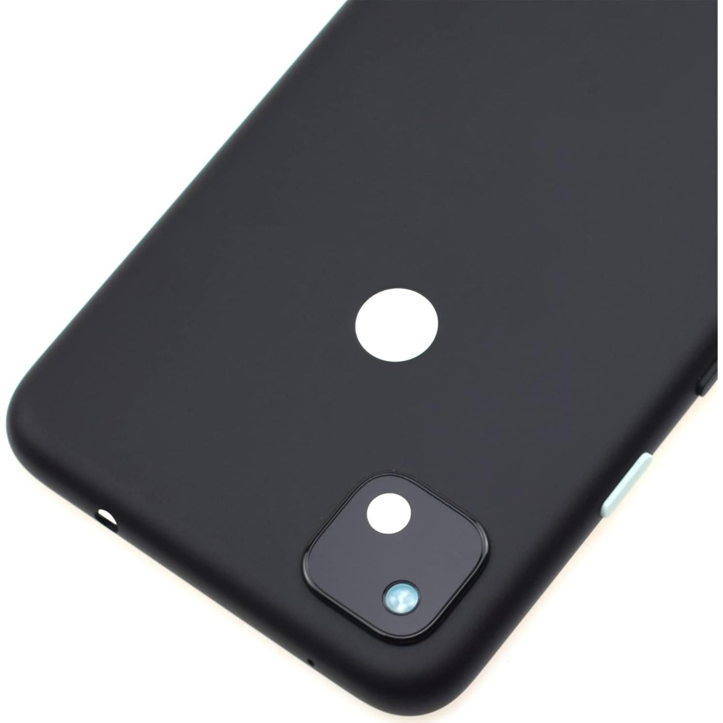 Carcasa Trasera de Plástico Negro para Google Pixel 4a G025J