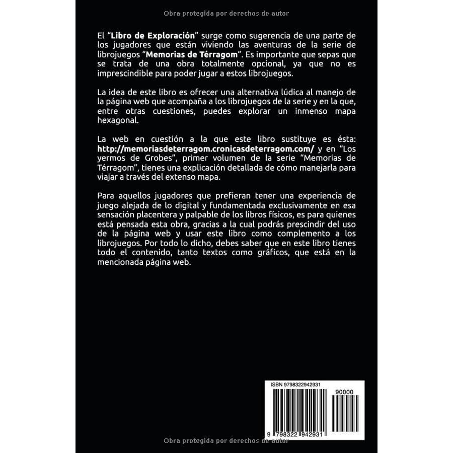 Libro de Exploración: Librojuego (Memorias de Térragom) (Spanish Edition)