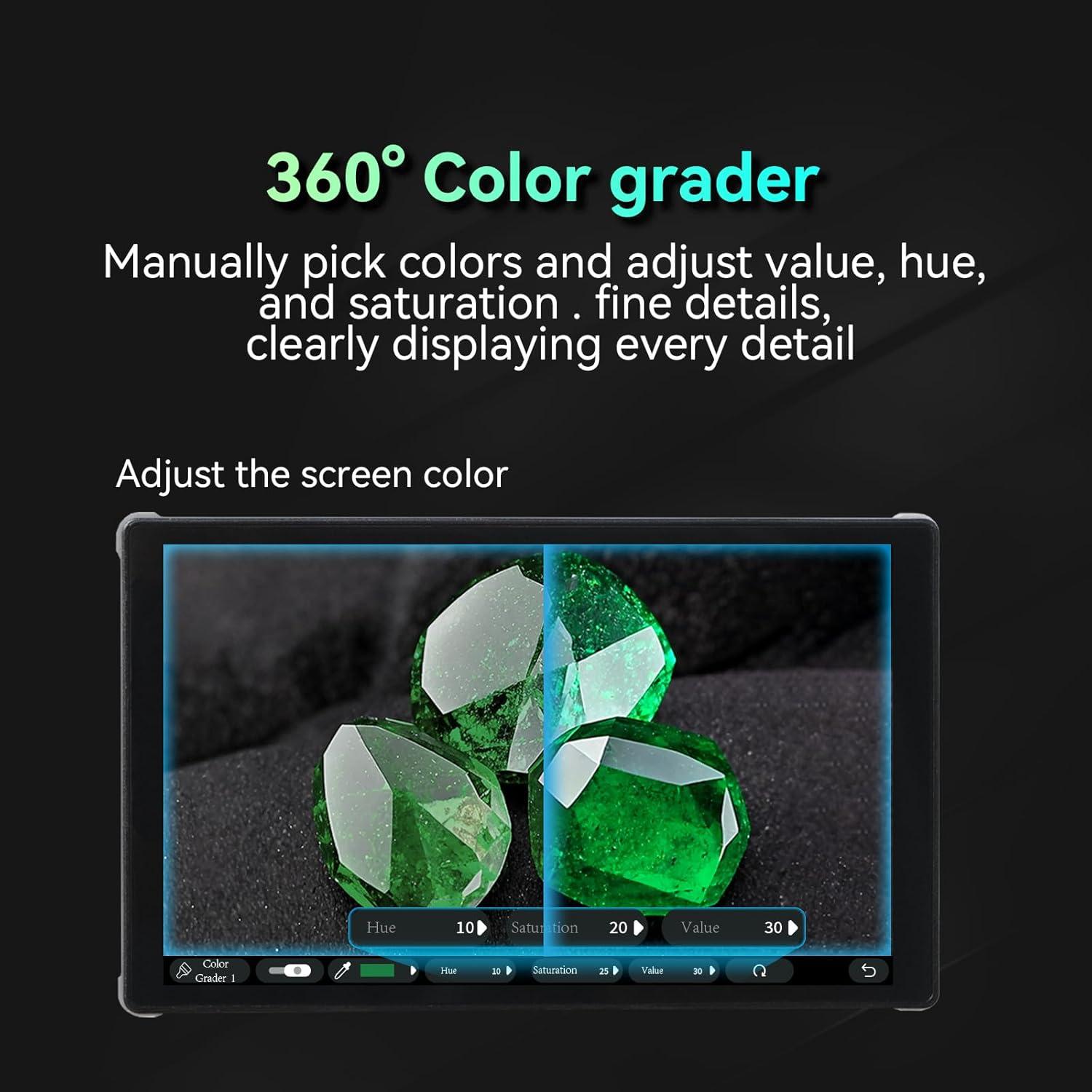 Monitor de Campo Portkeys LH7P 7" 1000nits FHD Control Inalámbrico