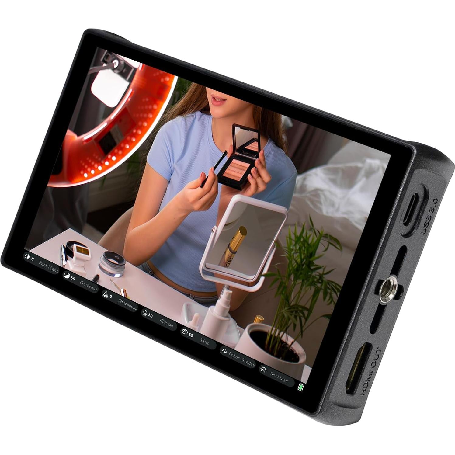 Monitor de Campo Portkeys LH7P 7" 1000nits FHD Control Inalámbrico