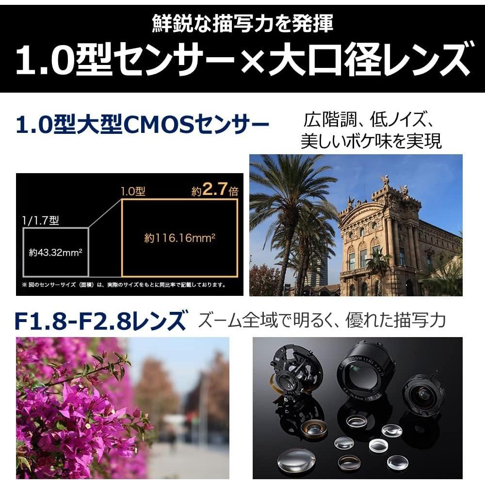 Cámara Compacta Canon PowerShot G7 X Mark II 20.1MP