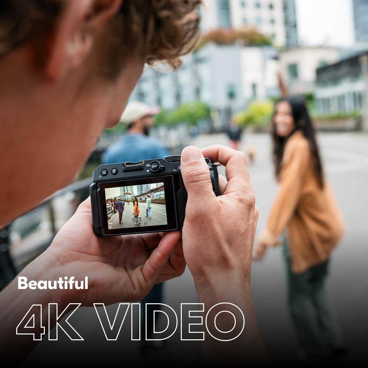 Cámara Sin Espejo Nikon Z 30 4K Compacta para Vlogging