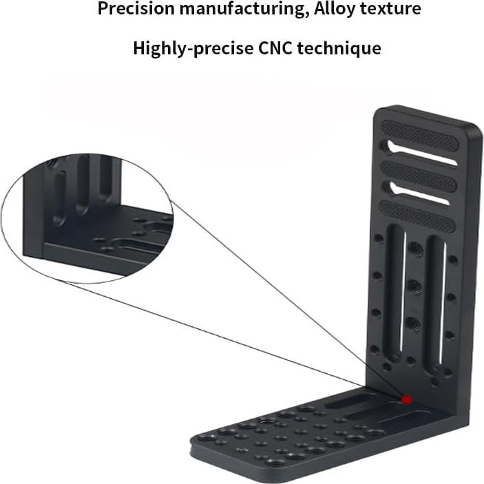 Placa de liberación rápida en L DINESK 20kg para cámaras DSLR