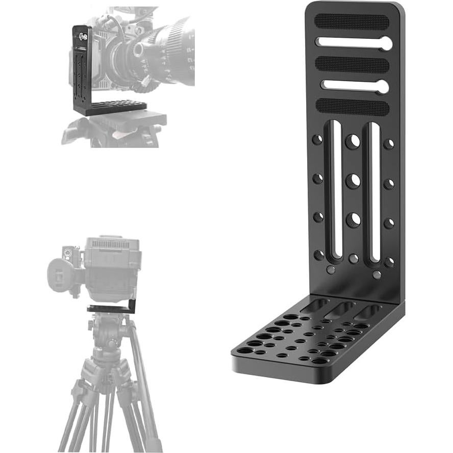 Placa de liberación rápida en L DINESK 20kg para cámaras DSLR