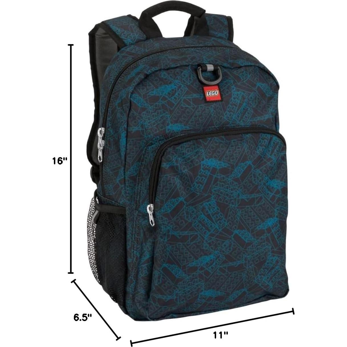 Mochila Escolar LEGO Heritage Azul 40x28x16 cm para Niños