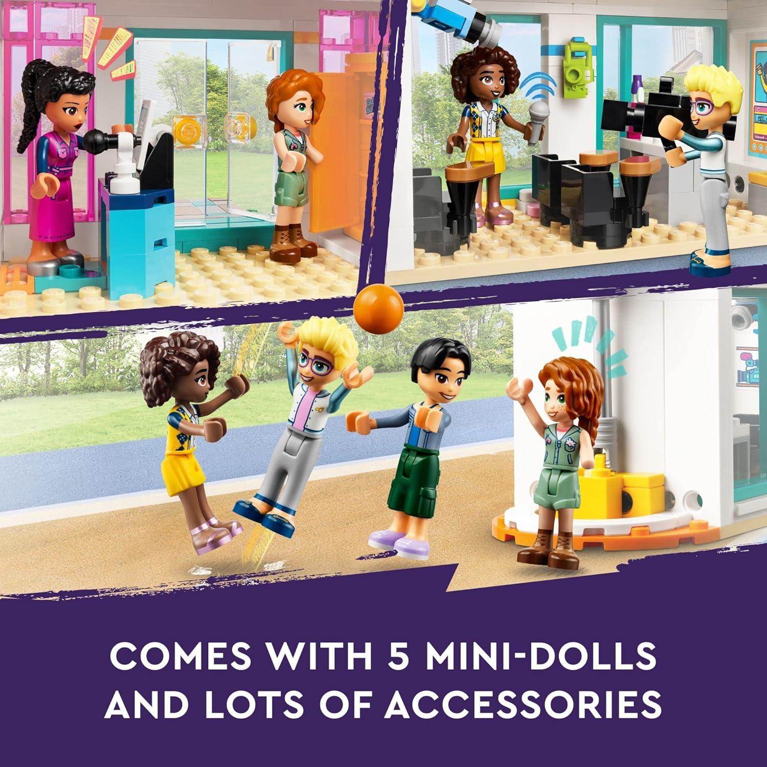 LEGO Friends Escuela Internacional Heartlake 41731 con 5 Muñecas