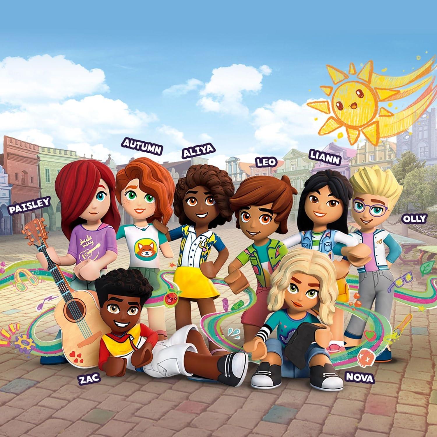 LEGO Friends Escuela Internacional Heartlake 41731 con 5 Muñecas