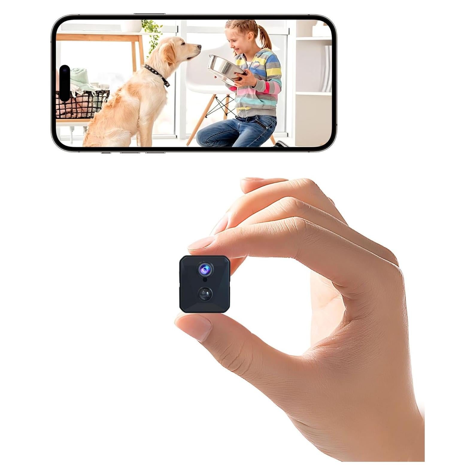 Cámara Espía Inalámbrica 4K Vebiliki con Visión Nocturna