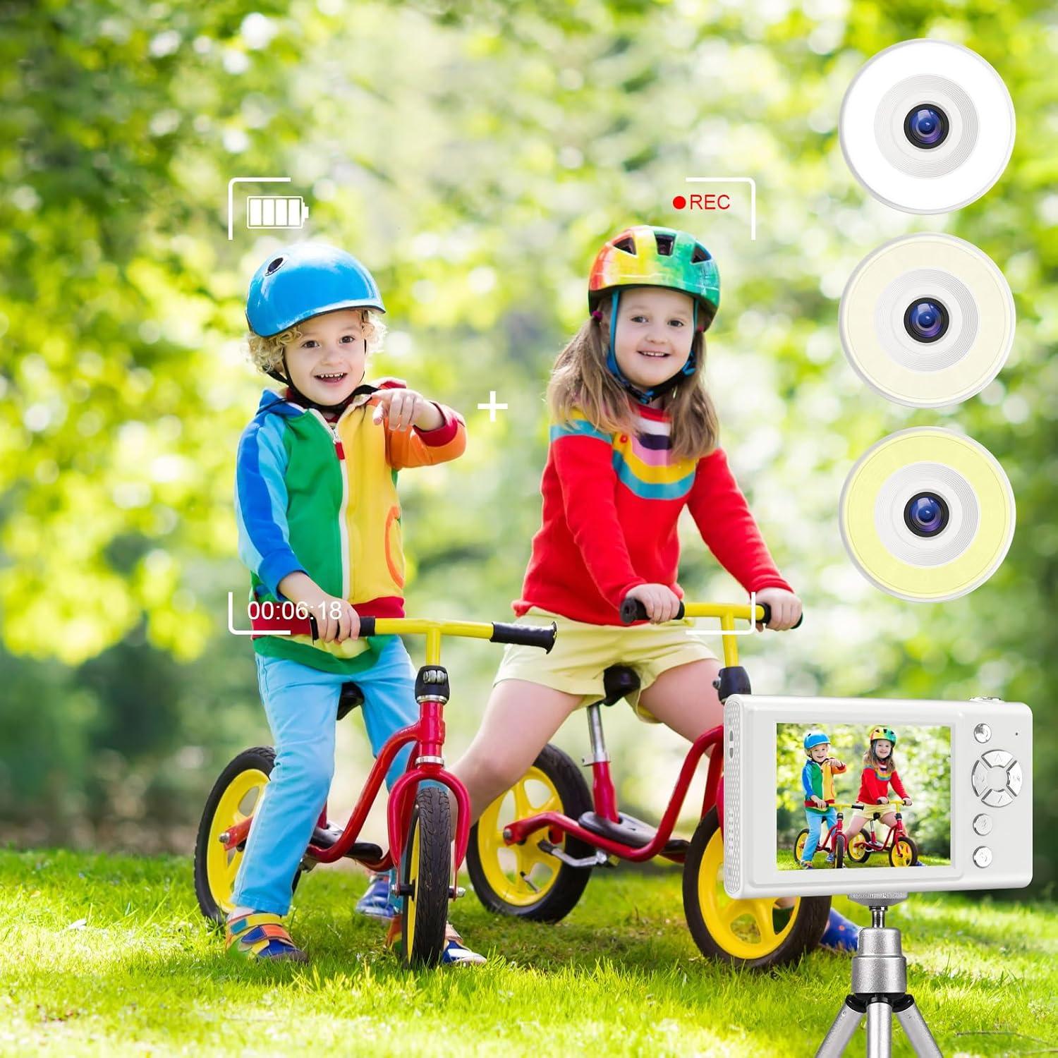 Cámara Digital SONSHUYI H12 48MP 1080P Compacta para Niños