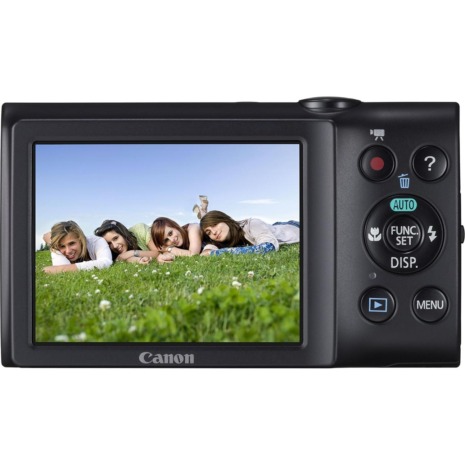 Cámara Digital Canon PowerShot A2300 IS 16 MP Zoom 5x Negra