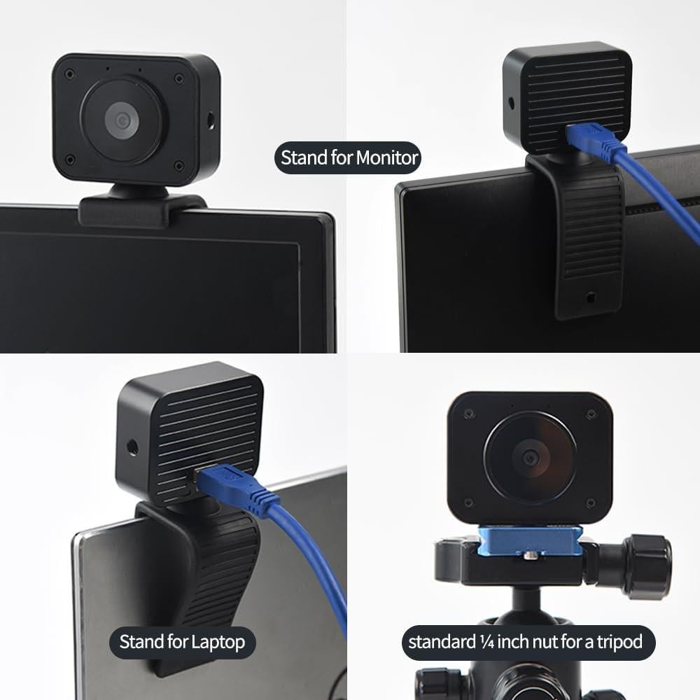 Cámara Web 4K MOKOSE P40A con Micrófono y Soporte USB